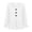 White, variant on LEKWK Ruffle Long Sleeve Shirts for Women V Neck Button Front Linen Tops Pleated Loose Dressy Casual Tunic Tops Fall Daily Office Travel Outfits