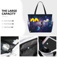 thumbnail image 3 of Balery Planets Stars And Galaxies1 Beach Travel Bag - Water-Resistant, Large Capacity Lightweight Tote with 7 Pockets for Women and Men - Perfect for Beach, Pool, Gym, and Travel, 3 of 7