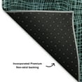thumbnail image 5 of Addison Rugs Mayfield Premium Machine Washable Transitional Abstract Teal Rectangle Rug, 10' x 14', 5 of 6