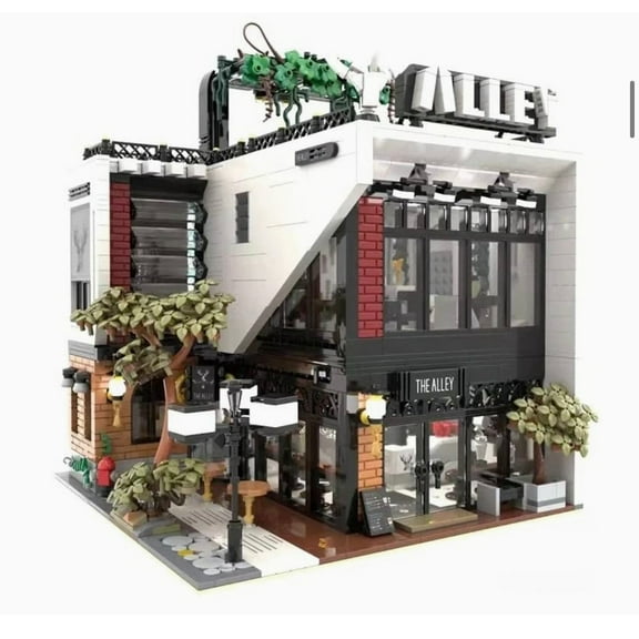 Deers Bubble Tea Café with LED Light Kit Building Blocks Set | General Jim's Toys & Bricks | GJ-DBTC