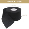 thumbnail image 3 of 4 Rouleaux de Papiers Jetables pour le Cou, Coiffure, Col, Maquillage, Front, Accessoires de Salon (Blanc et Noir), 3 of 6