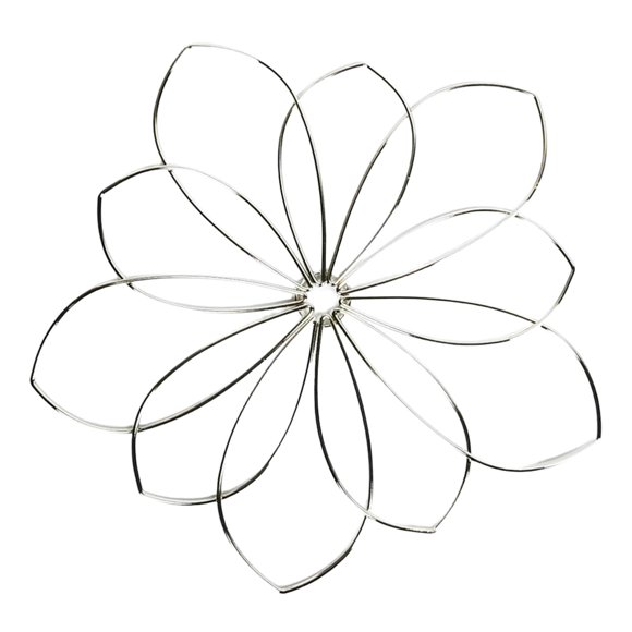 Stainless Steel Floral Grid Organizer Arrangement Holder Reusable Floral Grid For Vase Grid Bouquet Ikebana Holder Minibar Vice Clamps Small Pinch Clamps Woodworking Table Vice Plate Joiner