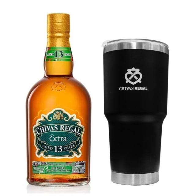 Pack Whisky Chivas Regal Tequila 13 Años + Termo
