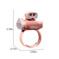 thumbnail image 3 of Toys for Boys 3-6 Years USB Rechargeable Fan With Projection Function Portable Mini Fan Watch-Shaped Fan Control For Indoors Or Outdoors Traveling Toys for 2 Year Girl on Clearance, 3 of 7