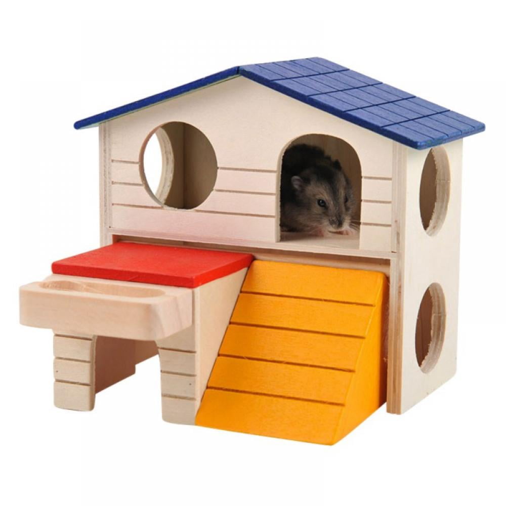 wooden gerbil cage