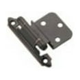 thumbnail image 3 of Amerock CM7128BB .38 in. Inset Amerock Self-Closing Hinge with Face Mount - Burnished Brass, 3 of 4