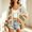 Beige, variant on Women's Hand Crochet Knit Cardigan Open Front Boho Style Long Sleeve Colorful Patterned Jacket