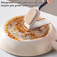 thumbnail image 6 of Dish Scrubber, Silicone Soft Bristles Scrub Brush with Scraper Tip, Comfortable Grip Brushes for Kitchen Sink, Pans, Pots, Skillet, Vegetable, Fruit, Potato Cleaning, 6 of 6