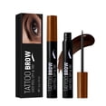 thumbnail image 3 of Peel Off Eyebrow Tint,Long-lasting Tattoo Eyebrow Gel Easy Peel Off,Waterproof Brow Stain Gel,For Fuller & Defined Looking Brows (Dark Brown), 3 of 8