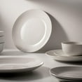 thumbnail image 3 of Lefonte Dinnerware Sets, Fine Porcelain Dinnerware Sets, Plates and Bowls Sets, Dishes, 12-Piece Service for 4, Soft White, 3 of 5