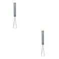 thumbnail image 1 of ZheElen Compact Cute Keycap Puller Remover DIY for Keyboards Mechanical Golden Hoop 2Set, 1 of 6