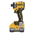 thumbnail image 3 of Destornillador de impacto inalámbrico DEWALT 20V MAX XR de 1/4 pulgadas con batería de 8AH, 3 of 9