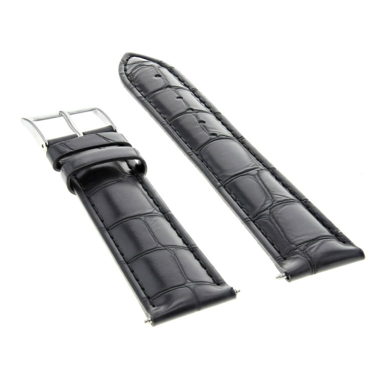 Rolex 19mm hotsell leather strap