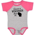 thumbnail image 3 of Inktastic Someone in Wisconsin Loves Me Boys or Girls Baby Bodysuit, 3 of 5