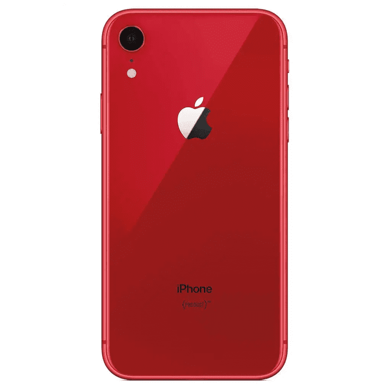 Restored Fully Unlocked Apple iPhone XR Cell Phone 256GB Red