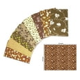 thumbnail image 3 of Soimoi 8 Pc Fat Quarter Bundle- Florals Print 18"x 22" DIY Patchwork- 100% Cotton Pre-Cut Quilting Fabric Multicolor, 3 of 6