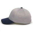 thumbnail image 5 of Outdoor Cap JM-123 Jersey Mesh-Light Grey/NAVY-Youth, 5 of 8