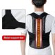 thumbnail image 4 of Medical Therapy Belt For Back Pain Shoulder Band Belt Support Brace Scoliosis Posture Corrector Corset Pain Relief Men Women1pcs-grey, 4 of 5