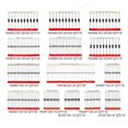 thumbnail image 1 of 200Pcs Fast Switching Schottky Diode Kit 1N4001 1N4004 1N4007 1N5408, 1 of 5
