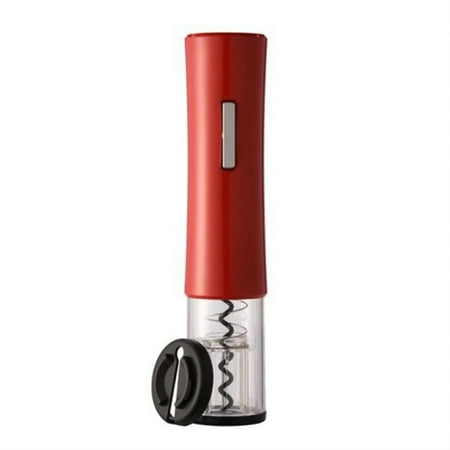 

Electric Wine Opener Battery Operated Wine Bottle Openers with Foil Cutter One-Click Button Reusable Wine Corkscrew B