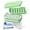 Green, variant on Stackable Ice Cube Tray Set with Storage Bin, 56 Ice Maker with Scoop | Freezer Trays with Lid, Easy Release Silicone Bottom Cubes for Whiskey Cocktails Coffee Juice Home Bar