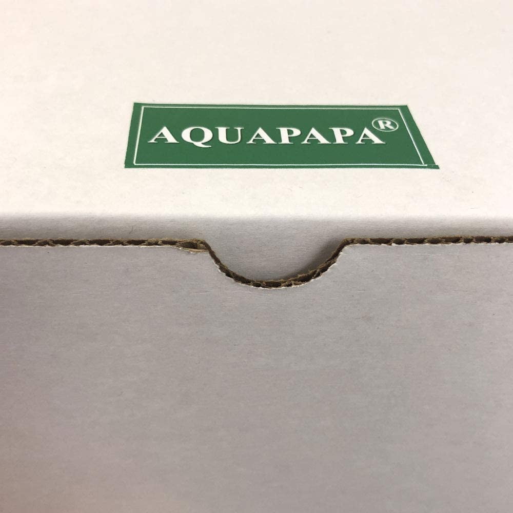 aquapapa bio sponge filter for betta fry aquarium fish tank up to 55 gal, 3-pack (l)
