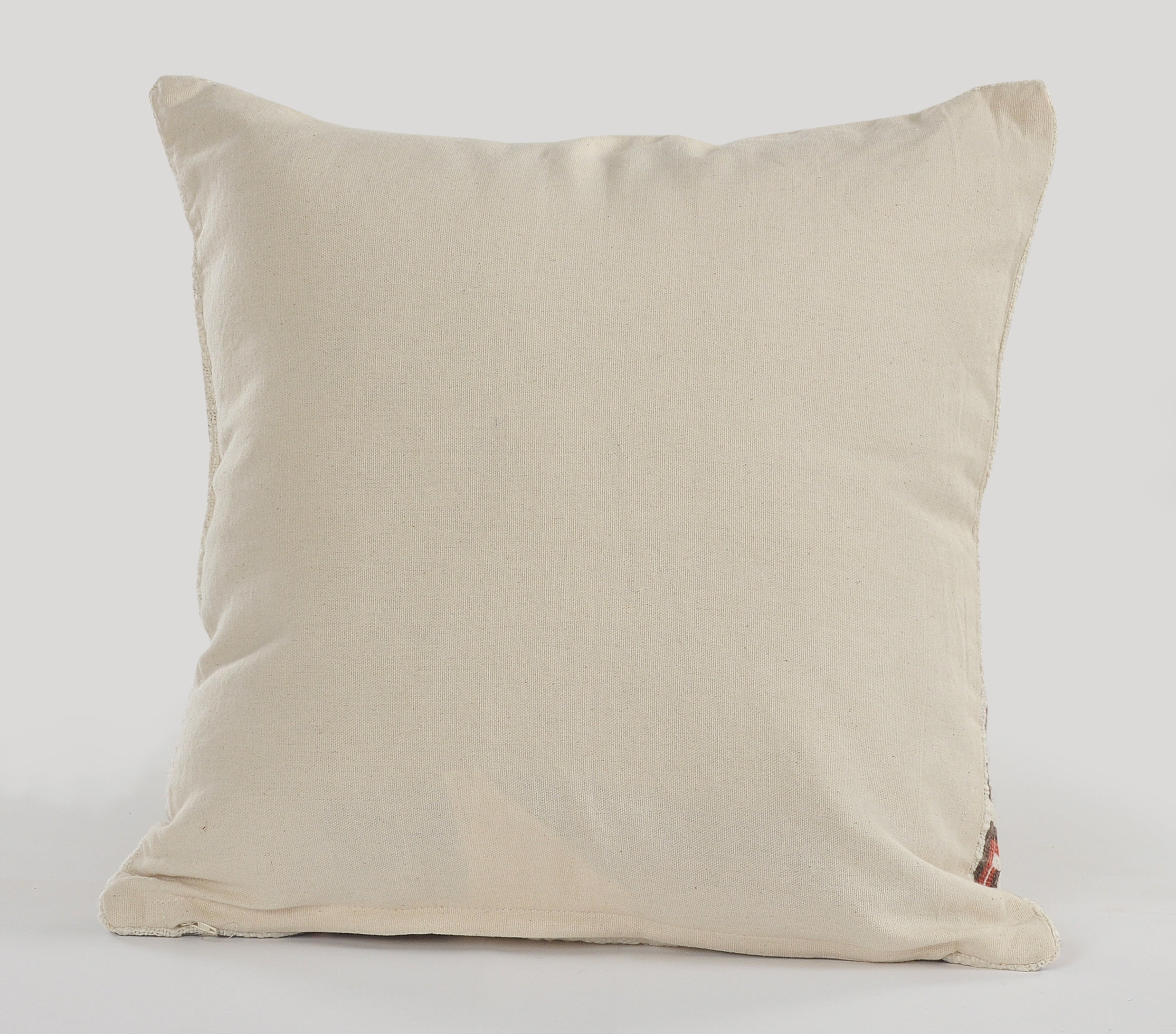 Harlow Hill Qasim 18" x 18" Brown/Beige Geometric Cotton Adult Decorative Throw Pillow Cover
