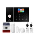 3G 4G Wireless Home Alarm Tuya Burglar Alarm Kits Security Alarm System
