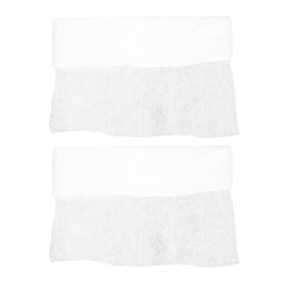 TEHAUX 2-Pack Artificial Snow Blanket for Home Decoration, Thick White Snow Carpet for Christmas Village Display