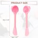 thumbnail image 4 of Cepillo de limpieza facial de silicona Unique Bargains, limpiador de cara multifuncional de mano para el cuidado de la piel 6.30"x1.57" rosa, 4 of 7