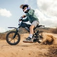 thumbnail image 6 of GOTRAX Fitz16 Electric Dirt Bike for Kids Ages 8+,350W Motor, 16" Off-Road Tires, Dual Suspension, 15.5 MPH, 16-Mile Range, LED Headlight,Red, 6 of 14