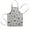Boston Terrier, variant on Bull Terriers and Hearts Kids Aprons for Girls and Boys,Adjustable Neck Strap Toddler Aprons for Kids Cooking Baking