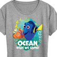 thumbnail image 3 of Disney Finding Dory - Ocean Here We Come - Women's Short Sleeve Graphic T-Shirt, 3 of 5