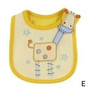 Feeding Baby Bibs Bandana Cute Embroidered Sleeveless Things For Baby Boy Burp Saliva Cartoon Bibs Girl Bib Cloths C7M9 E
