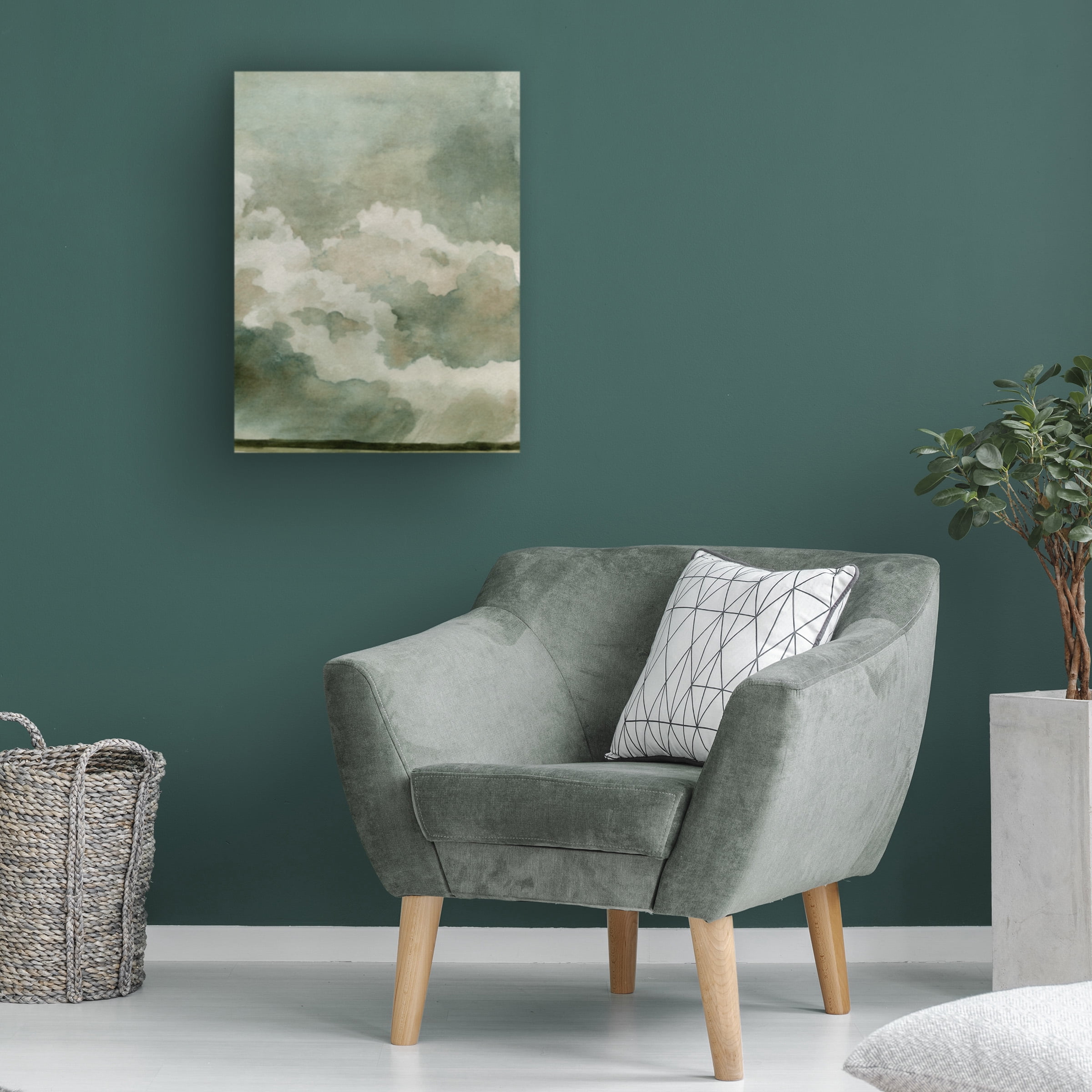 Emma Caroline 'Coming Rain II' Canvas Art