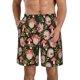 thumbnail image 1 of Fotbe Edgehog and Mushrooms Trajes de Baño Estampados para Hombre, Shorts de Verano de Secado Rápido, Ropa de Playa, Bañadores-Small, 1 of 6