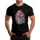 thumbnail image 2 of Men's T-Shirt,Short Sleeve Tee Shirt Casual Tops Electric Guitars Skeletons Crewneck T Shirts for Men, 2 of 8