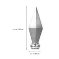 thumbnail image 4 of HLONK Flag Head Durable Topper Pole Flagpole Replacement Flappole Solar Light for Decorated Replacements, 4 of 6