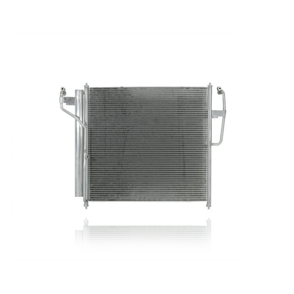 A/C Condenser - Pacific Best Inc For/Fit 3615 04-15 Nissan Armada 04-15 Titan 04-10 QX56 WITH Dryer & Sensor Fits select: 2004-2010 INFINITI QX56