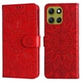 thumbnail image 1 of Funda tipo cartera GANGXUN para Motorola Moto G86 , diseño girasol, cuero PU, soporte, cierre magnético, tarjetero, 1 of 5