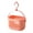 Pink, variant on Hanging Shower Holders With Drainage Holes Portable Bathroom Organizers Basket