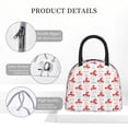 thumbnail image 4 of Fotbe Funny Gnomes Pattern Lunch Bag, Insulated Lunch Box, Small Leakproof Cooler Food Lunch Containers Reusable High Capacity Lunch Tote Bags for Work, Travel, Outdoor, 4 of 6