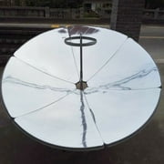 FETCOI Portable Solar Cooker 150cm Diameter Camping Outdoor Parabolic Sun Oven Heat