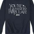 thumbnail image 3 of Wicked - You're Gonna Be Popular - Men's Crew Fleece Sweatshirt, 3 of 5