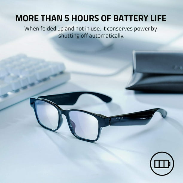 Razer Anzu Smart Glasses with Blue Light Filter, Polarized Lenses