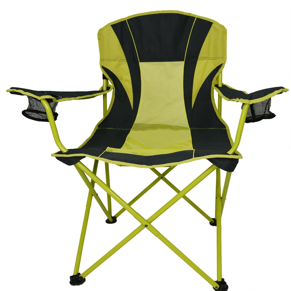 Ozark Trail Oversize Mesh Folding Camping Chair for Outdoor Walmart