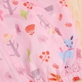 thumbnail image 6 of FYMNSI Toddler Girl Windbreaker Light Hooded Jacket Printed Zip Up Hoodie Spring Fall Rain Jackets Kids Clothes 4-5T, 6 of 9