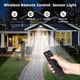 thumbnail image 3 of Motion Sensor Outdoor Security Light, LED Floodlights with PIR Sensor, IP66 Waterproof Motion Sensor Outdoor Wall Light with Remote Control, 3 of 5