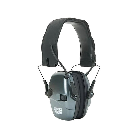 Open Box Howard Leight Impact Sport Bluetooth Electronic Ear Muffs Gray