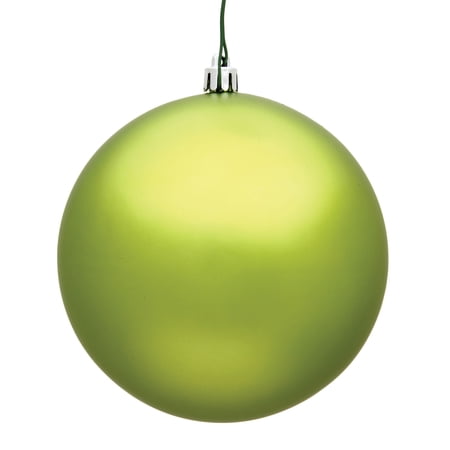 Vickerman 8 Lime Matte Ball Ornament